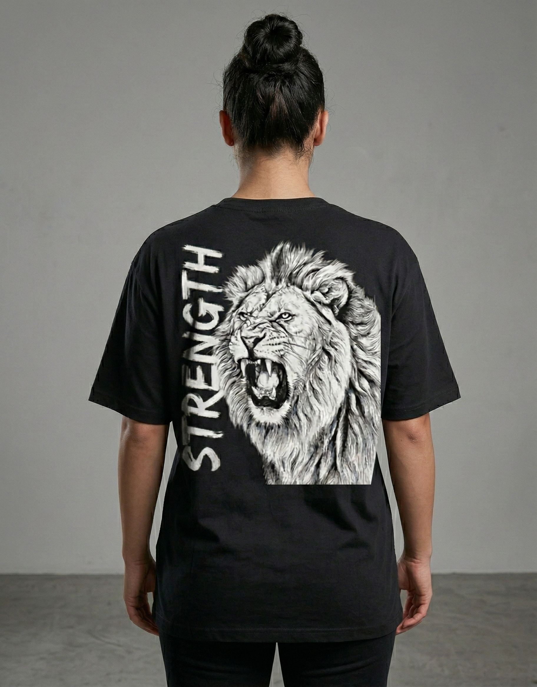 The Lion of Strength - Black