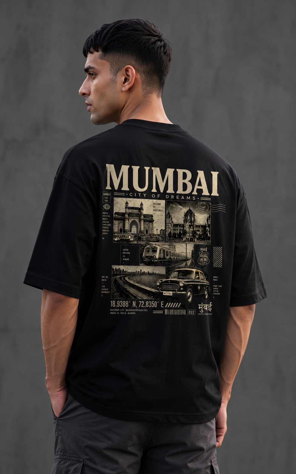 Retro Mumbai T-Shirt